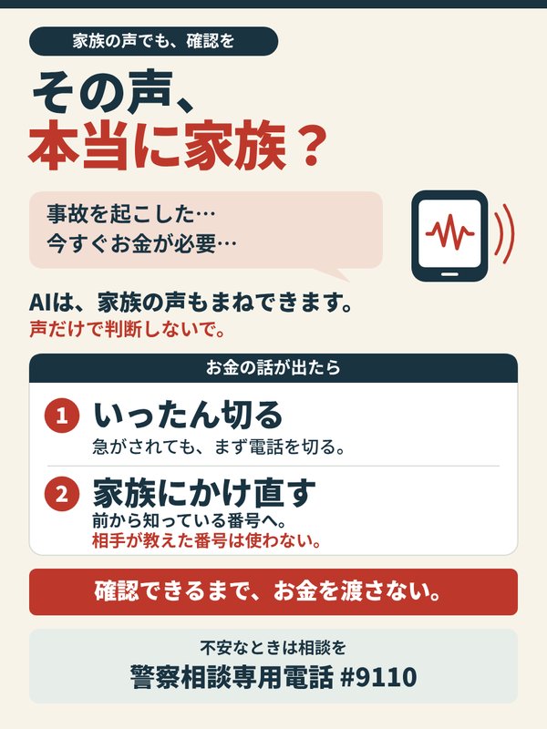 GPT-6.1 SolがSVGコードで描いた防犯ポスター